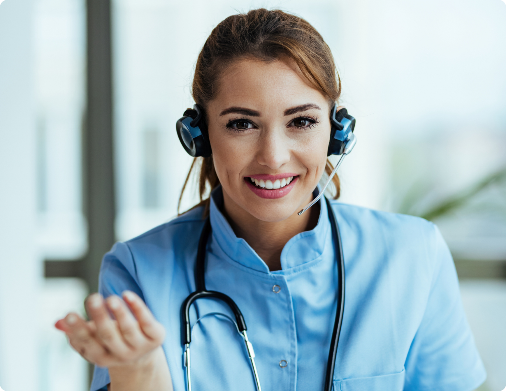 Consultants supporting a client